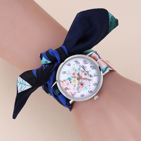 Nouvelle montre à quartz à ruban de style plage's discount tags