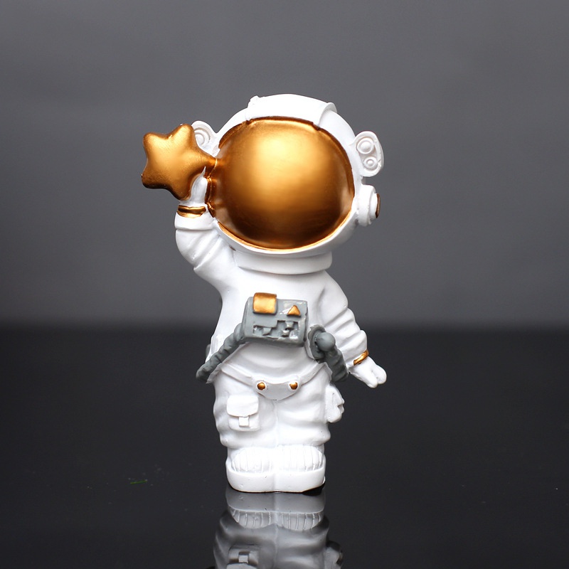 Prototipo de decoracin de astronauta de caja de pandora de regalo para nios de astronauta