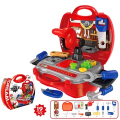 Rollenspiel Werkzeug-Tragebox-Set Spielhaus Lernspielzeug für Kinder
