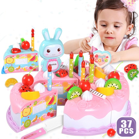Enfants jouent maison jouet vaisselle gâteau d'anniversaire cadeau jouet ensemble en gros's discount tags