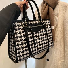 2021 Herbst und Winter neue Mode-Einkaufstasche Schultertragetasche mit großem Fassungsvermögen
