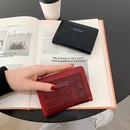 Short card holder winter 2021 new trifold wallet storage bag Korean ladies walletpicture10