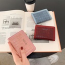 Short card holder winter 2021 new trifold wallet storage bag Korean ladies walletpicture13