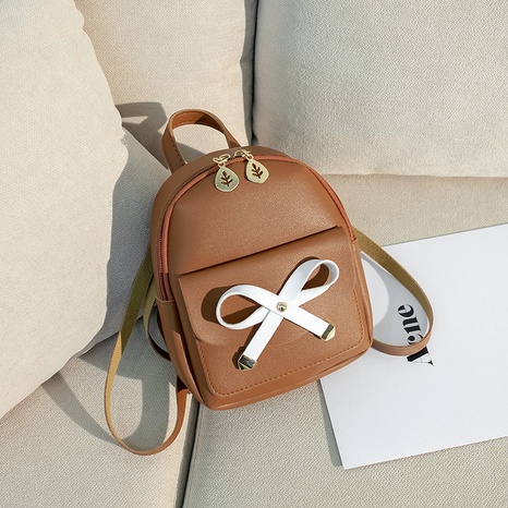 Nueva mochila cruzada con lazo fresco y dulce de Pure Color's discount tags
