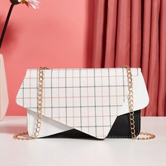 wholesale women's bags popular stitching color geometric bag street trend personality simple shoulder bag