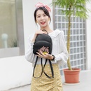 Koreanische Beliebte Schultaschen Reine Farbe Cartoon Niedliche Brille Maus Urban Einfacher Rucksackpicture2