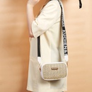 Mode Handtaschen urban einfache und beliebte Stroh gewebte Tasche Grteltasche Nhen Reiverschluss Umhngetaschepicture10