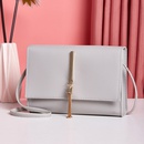 tassel bag new solid color cloth pattern small square bag urban simple metal cover type shoulder bagpicture9
