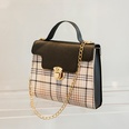 Korean version portable small square bag checkered lock stitching chain shoulder bag NHJYX541498picture14