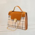 Korean version portable small square bag checkered lock stitching chain shoulder bag NHJYX541498picture16