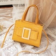 trend handbags solid color crocodile pattern messenger bag metal decoration fashion shoulder bag NHJYX541517picture12