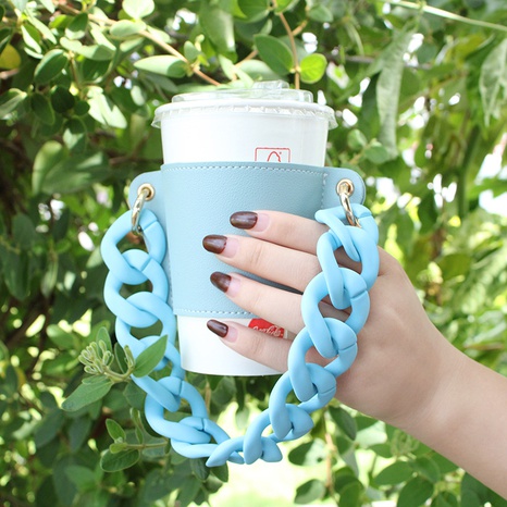 Bracelet portable leather fashion cute packaging cup holder NHYYY505161's discount tags