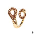 creative punk spirit snake zircon zodiac winding snake dripping oil copper finger ring wholesalepicture12