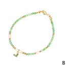 personnalit couleur mixte pierre semiprcieuse couleur perle bracelet pendentif coeur en zirconiumpicture12
