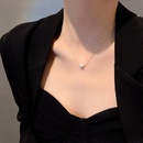 Korean fashion geometric necklace simple niche pendant copper necklace wholesalepicture12