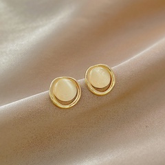 fashion geometric opal earrings wholesale