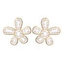 fashion flower alloy earrings wholesale jewelrypicture6