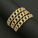 European and American hiphop full diamond Cuban chain bracelet wholesalepicture12