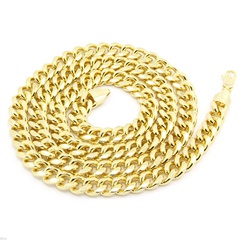 European and American fashion plating gold necklace wide long necklace