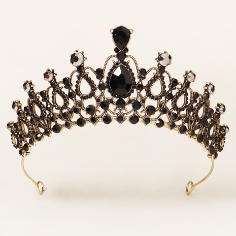 Nouvelle couronne de bijoux de tête de mariage couronne de mariée en strass's discount tags