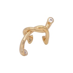 diamond ear bone clip niche design personality trendy