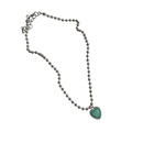 Fashion heartshape necklace female resin pendant necklace wholesalepicture10