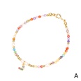 personnalit couleur mixte pierre semiprcieuse couleur perle bracelet pendentif coeur en zirconiumpicture15