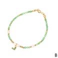 personnalit couleur mixte pierre semiprcieuse couleur perle bracelet pendentif coeur en zirconiumpicture16