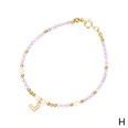 personnalit couleur mixte pierre semiprcieuse couleur perle bracelet pendentif coeur en zirconiumpicture22