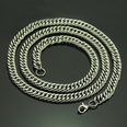 European and American retro domineering hiphop Cuban chain mens necklacepicture16