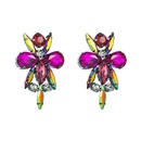 personality bee rhinestone glass diamond earrings full diamond earringspicture17