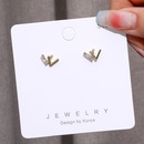 Luxury fashion letter V earrings wholesalepicture6