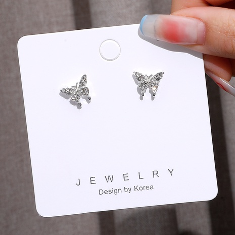 Casual fashion butterfly earrings wholesale's discount tags