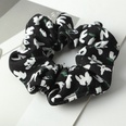 cotton linen solid color circle head rope retro French hair accessory NHAU506789picture17