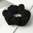 cotton linen solid color circle head rope retro French hair accessory NHAU506789picture19
