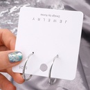 Fashion simple Korean style circle earringspicture10