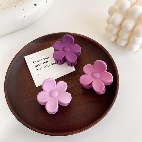 Purple Flower Hairpin Acrylic Flower Hair Hairpin's discount tags