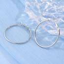 Fashion simple large circle earrings jewelrypicture6