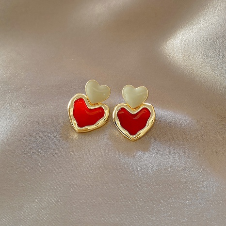 fashion simple heart earrings temperament earrings NHGAN544318's discount tags