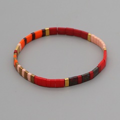 nouveau bracelet de perles fait main tila de style bohème personnalité rouge petit bracelet