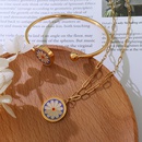 Persnlichkeit kleines Gnseblmchen Titanstahl Halskette Armband Ohrringe Schmuckpicture9