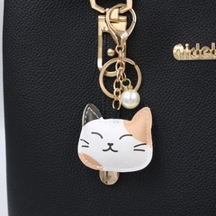 sac de chat en trois dimensions porte-clés pendentif sac pendentif accessoire porte-clés