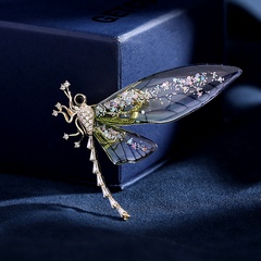 fashion autumn and winter clothing accessories dragonfly brooch