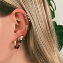 neue kreative einfache und unregelmige Cfrmige hohle Ohrringe fr Frauenpicture13