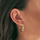 neue kreative einfache und unregelmige Cfrmige hohle Ohrringe fr Frauenpicture15
