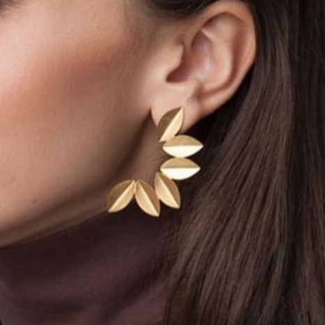 boucles d'oreilles irrégulières géométriques en alliage de mode's discount tags