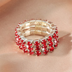 color lady dating holiday Women's Fashion Crystal Elastic Ring