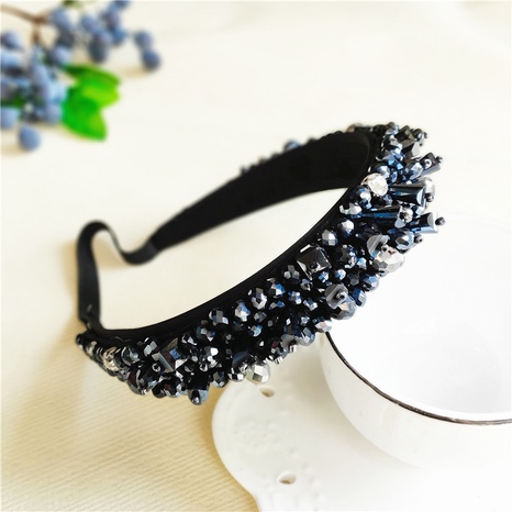 crystal beaded lady baroque broadside press hairpin headband NHVA546382's discount tags