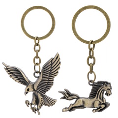 Simple Pony Eagle Pendant Keychain