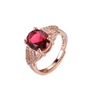 rose ruby temperament generous diamond copper ring jewelrypicture10